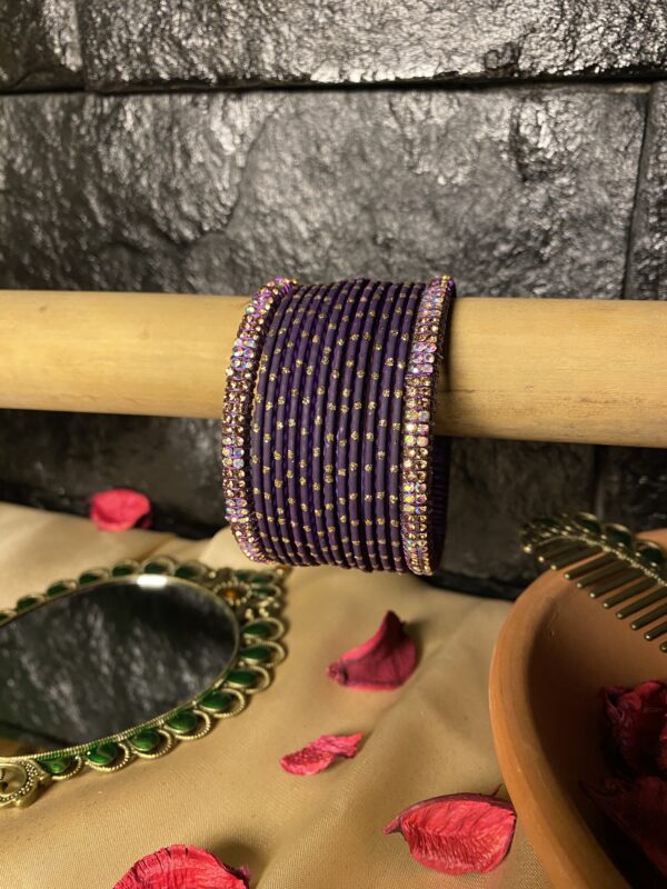 DOTTED SET (DARK PURPLE)
